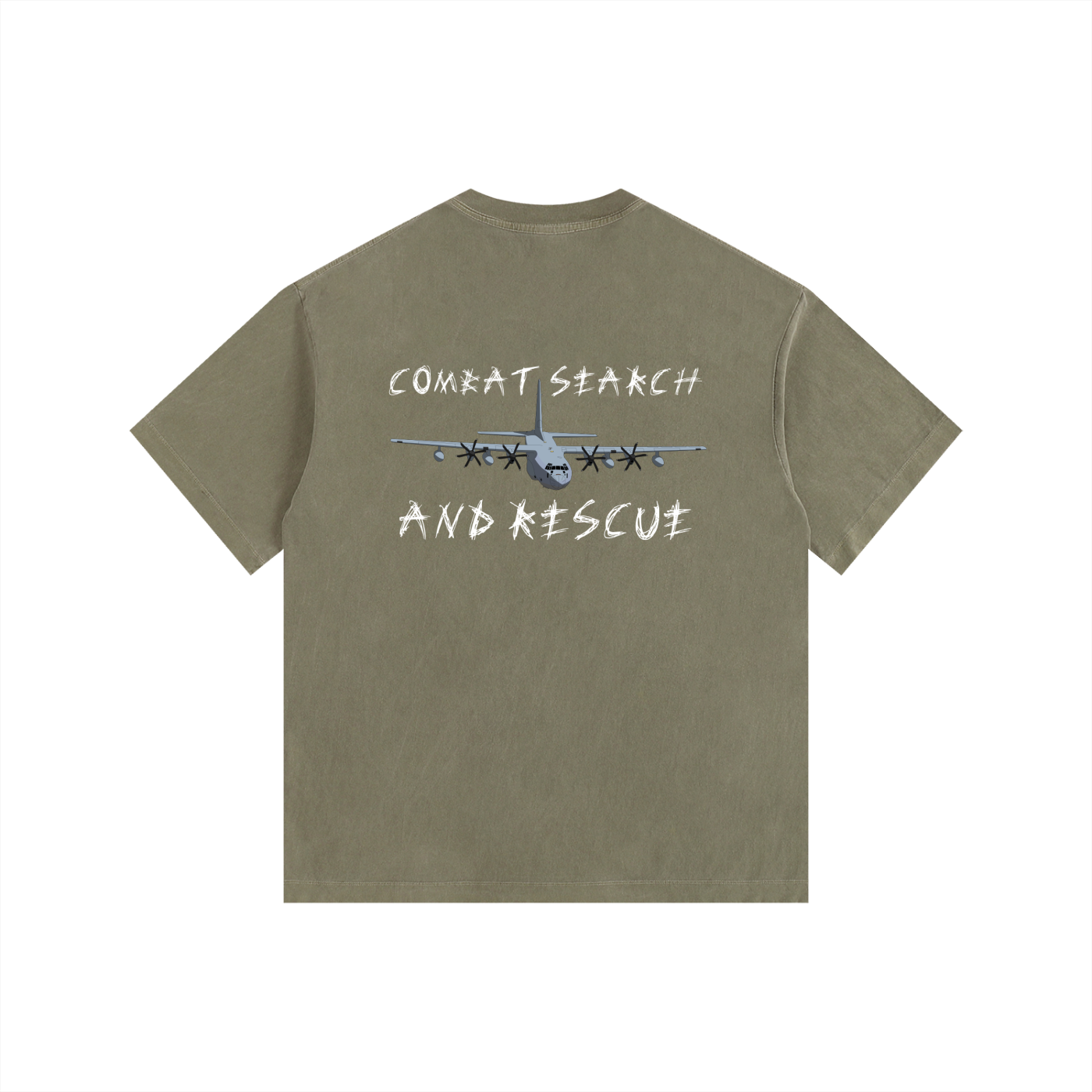 Rescue Vintage Washed Oversized Cotton T-Shirt