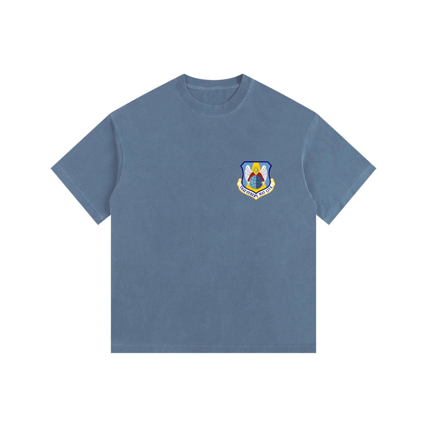 Rescue Vintage Washed Oversized Cotton T-Shirt