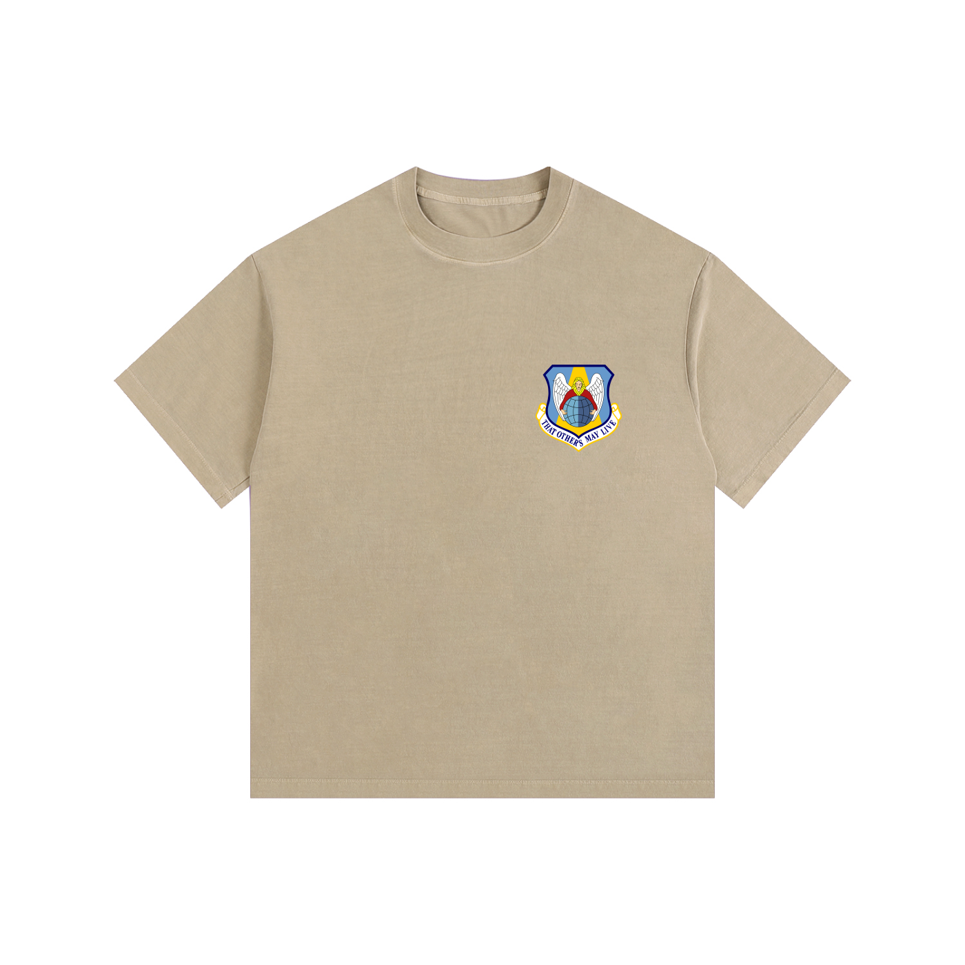 Rescue Vintage Washed Oversized Cotton T-Shirt