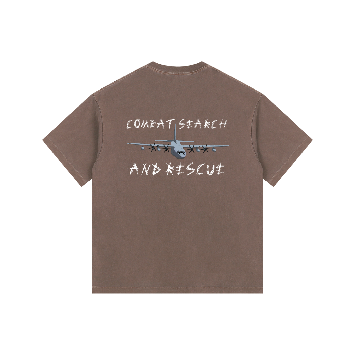 Rescue Vintage Washed Oversized Cotton T-Shirt