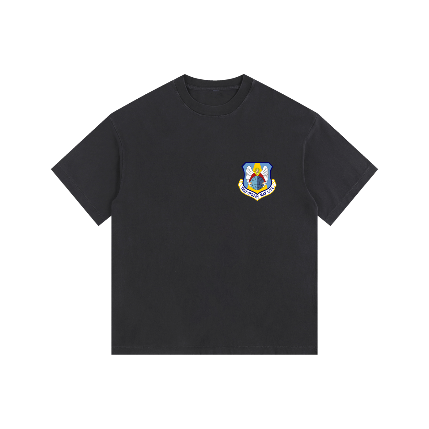 Rescue Vintage Washed Oversized Cotton T-Shirt