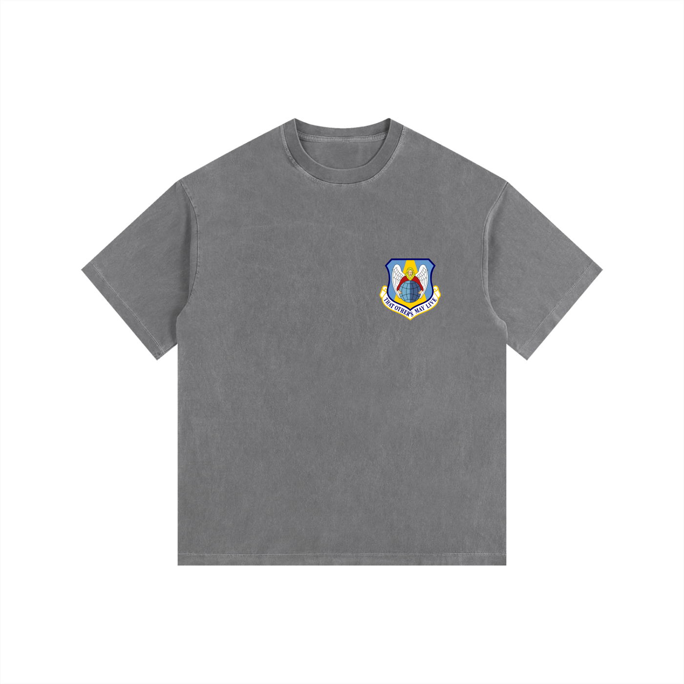 Rescue Vintage Washed Oversized Cotton T-Shirt