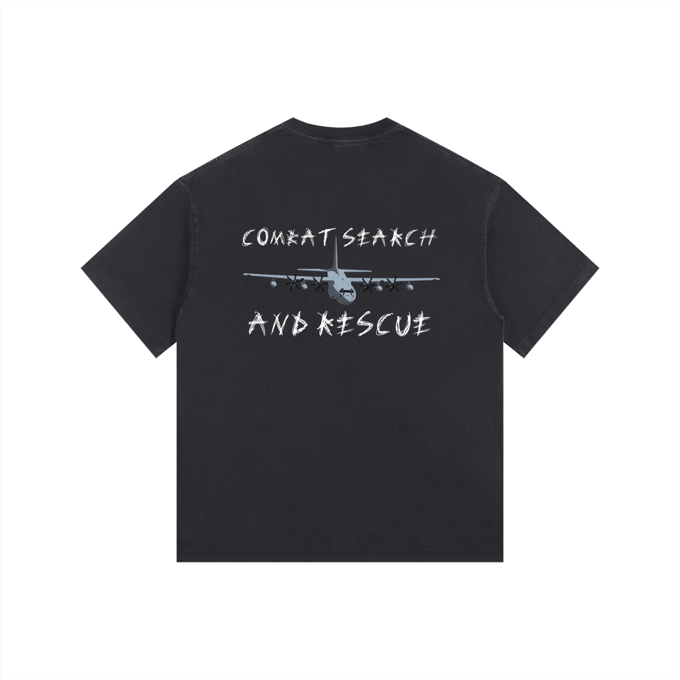 Rescue Vintage Washed Oversized Cotton T-Shirt