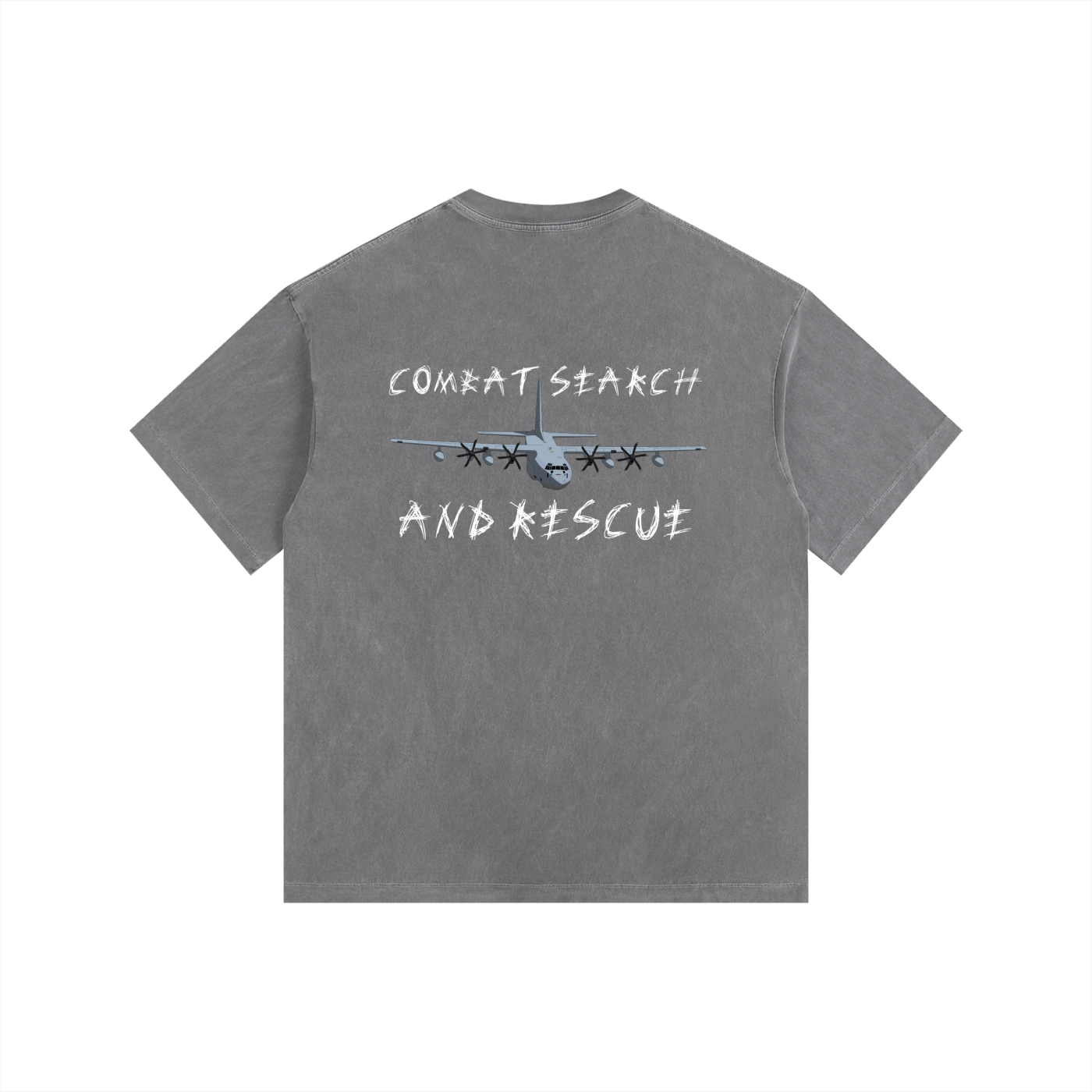 Rescue Vintage Washed Oversized Cotton T-Shirt