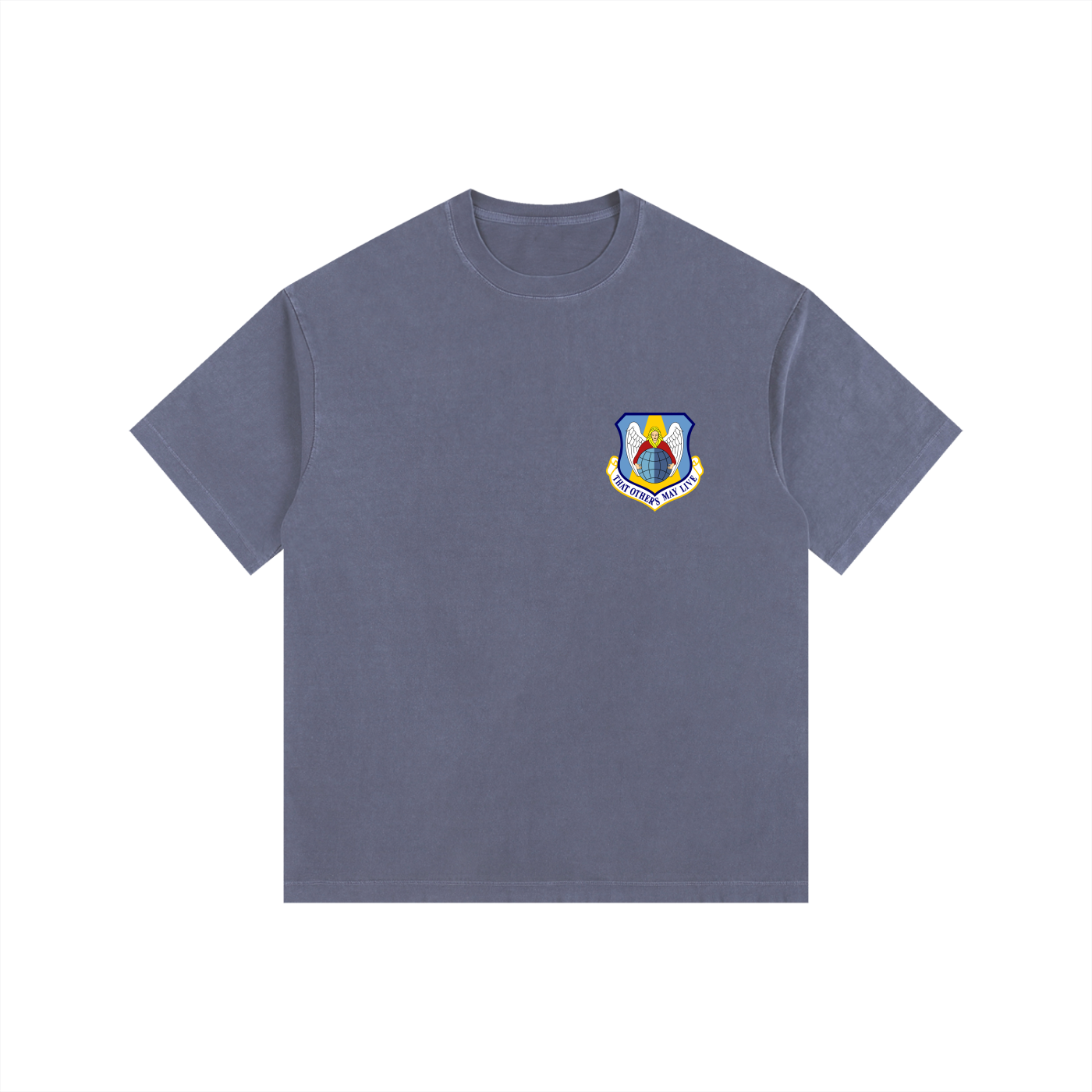 Rescue Vintage Washed Oversized Cotton T-Shirt