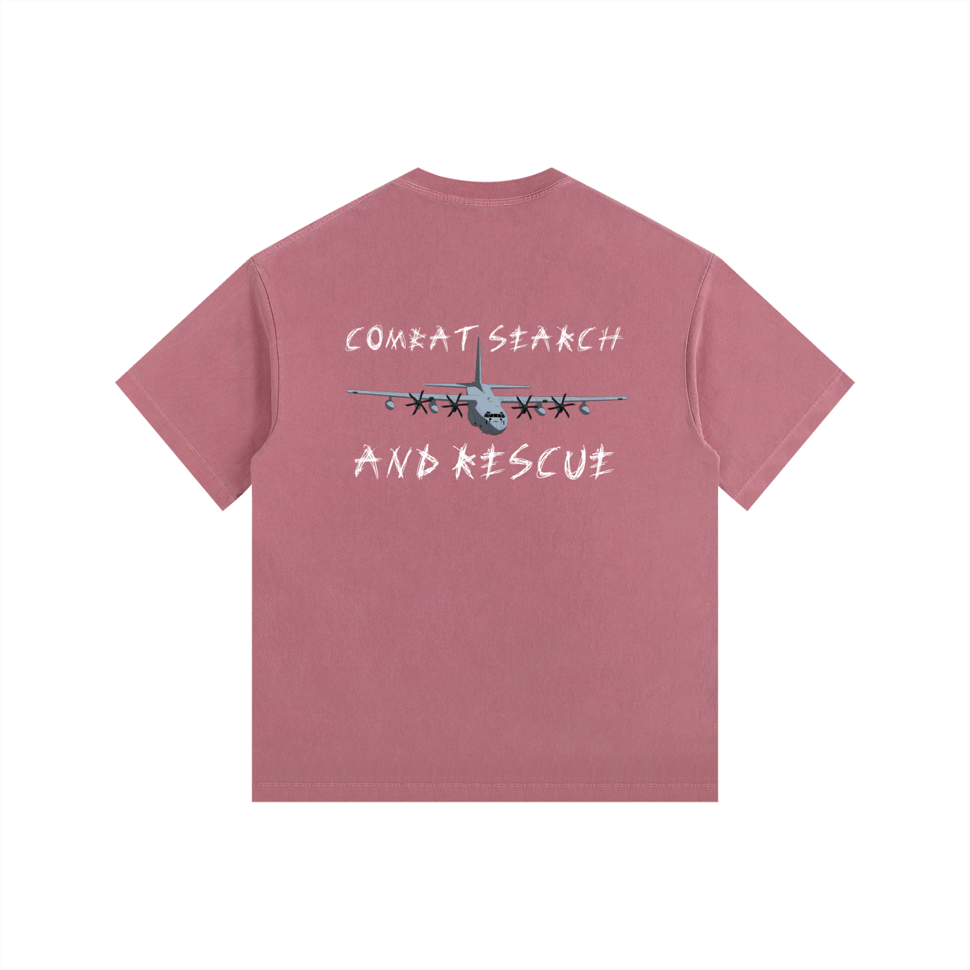 Rescue Vintage Washed Oversized Cotton T-Shirt