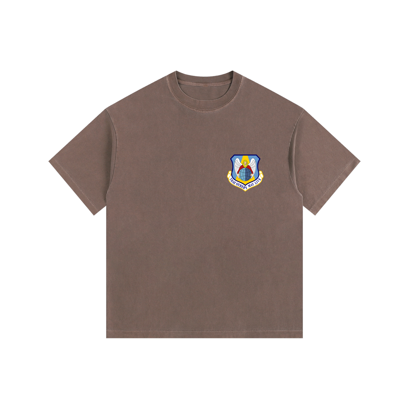 Rescue Vintage Washed Oversized Cotton T-Shirt