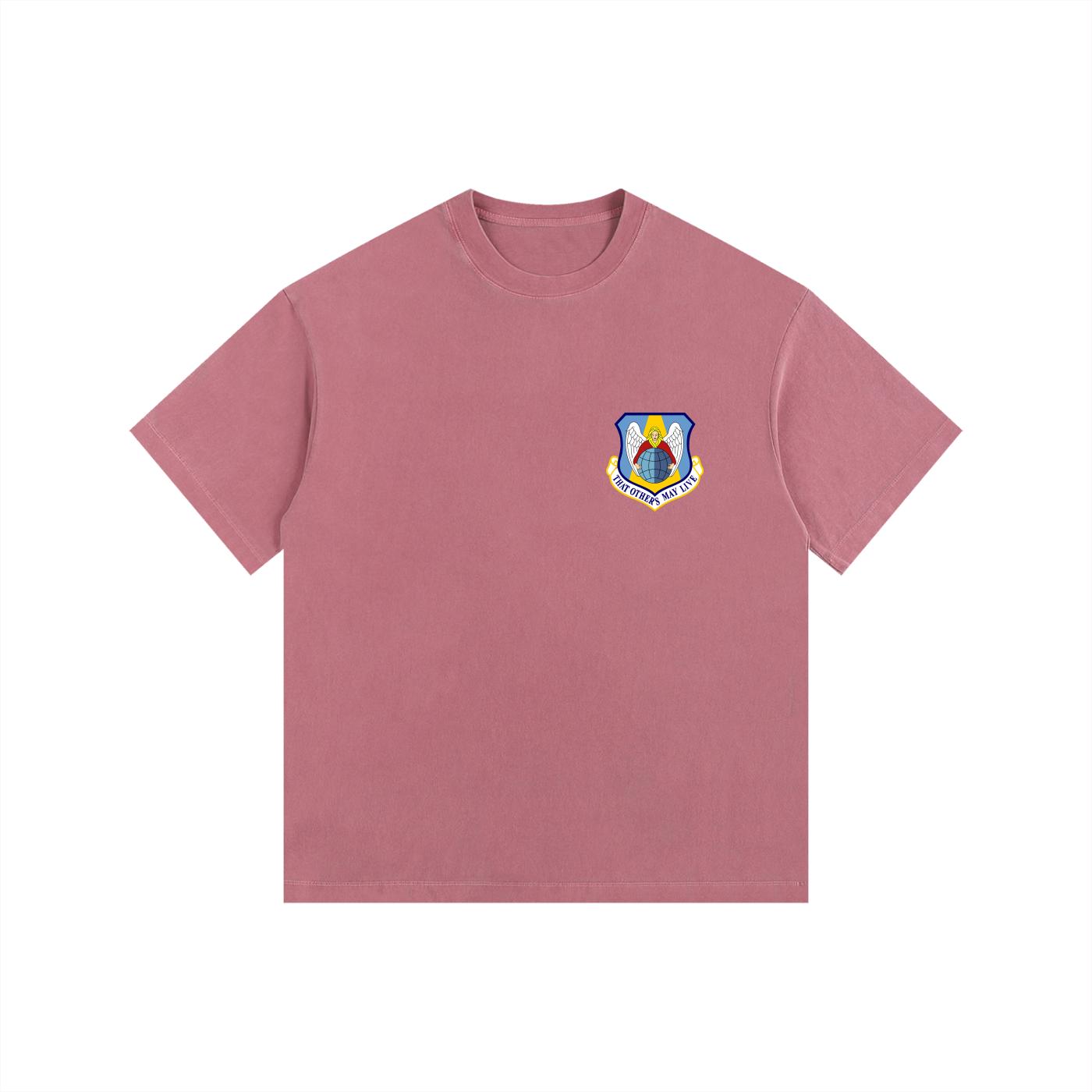 Rescue Vintage Washed Oversized Cotton T-Shirt
